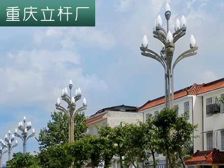 重庆公园玉兰灯